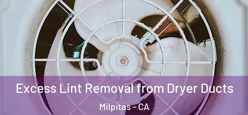 Excess Lint Removal from Dryer Ducts Milpitas - CA