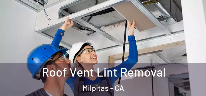 Roof Vent Lint Removal Milpitas - CA